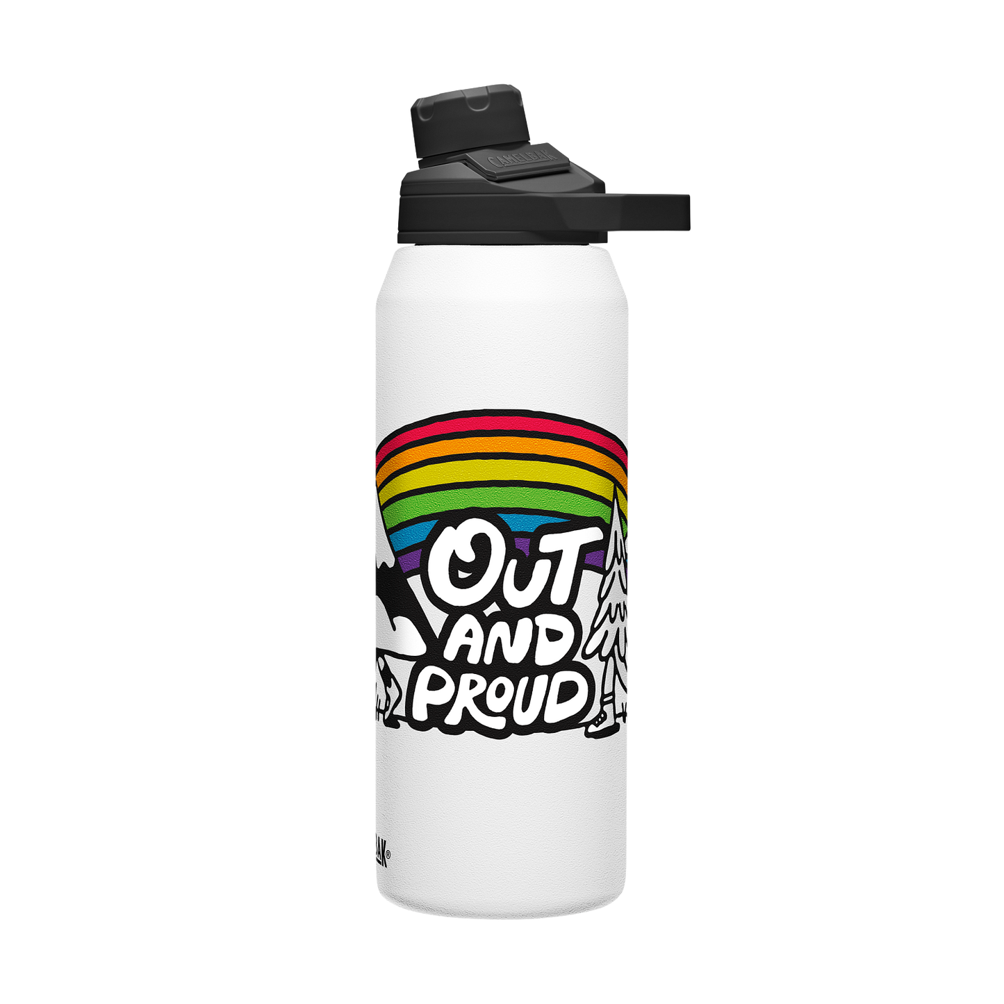 chute-mag-32-oz-water-bottle-insulated-stainless-steel-plus-cleanup-kit-pride-collection-limited-edition-l8 xhvxlhasbo