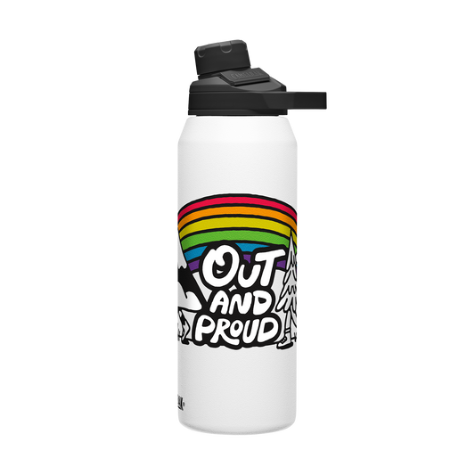 chute-mag-32-oz-water-bottle-insulated-stainless-steel-plus-cleanup-kit-pride-collection-limited-edition-l8 xhvxlhasbo